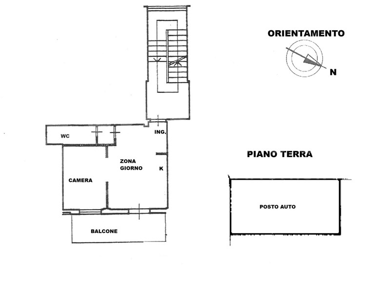 Trilocale in Vendita a Siena, 85'000&euro;, 33 m²