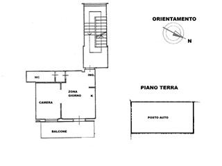 Trilocale in Vendita a Siena, 85'000&euro;, 33 m²