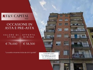 Bilocale in Vendita a Torino, 58'500&euro;, 65 m²
