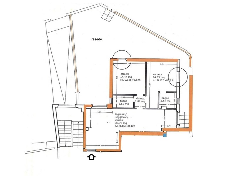 Quadrilocale in Vendita a Siena, 360'000&euro;, 75 m²