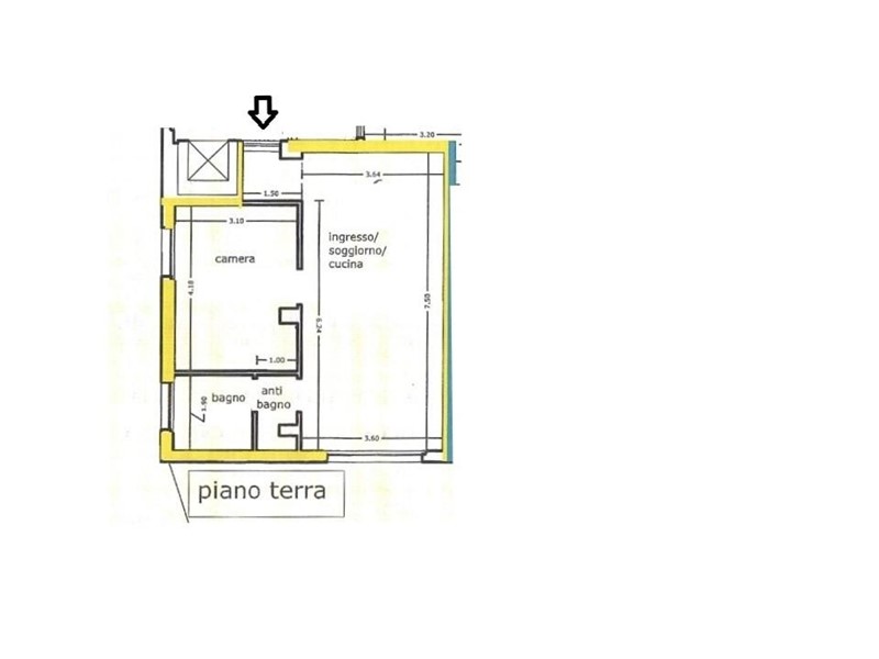 Bilocale in Vendita a Siena, 220'000&euro;, 50 m²