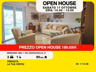 Trilocale in Vendita a Bergamo, 189'000&euro;, 90 m²