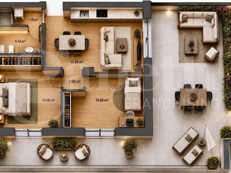 Trilocale in Vendita a Bologna, 435'000&euro;, 87 m²