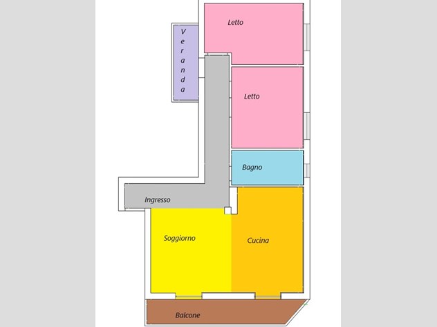 Trilocale in Affitto a Casamassima, zona traversa via bari, 400&euro;, 100 m², arredato