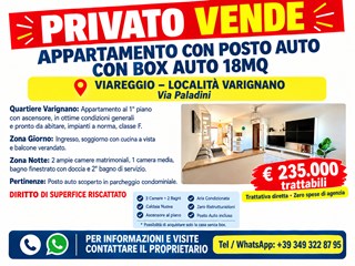Quadrilocale in Vendita a Viareggio, zona Quartiere Varignano, 230'000&euro;, 100 m², arredato