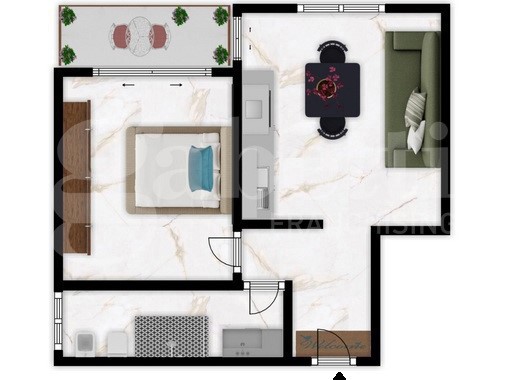 Bilocale in Affitto a Milano, 850&euro;, 48 m², arredato