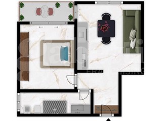 Bilocale in Affitto a Milano, 850&euro;, 48 m², arredato