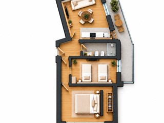 Quadrilocale in Vendita a Siena, 250'000&euro;, 82 m²