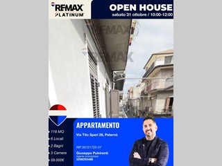 Appartamento in Vendita a Paternò, 59'000&euro;, 118 m²