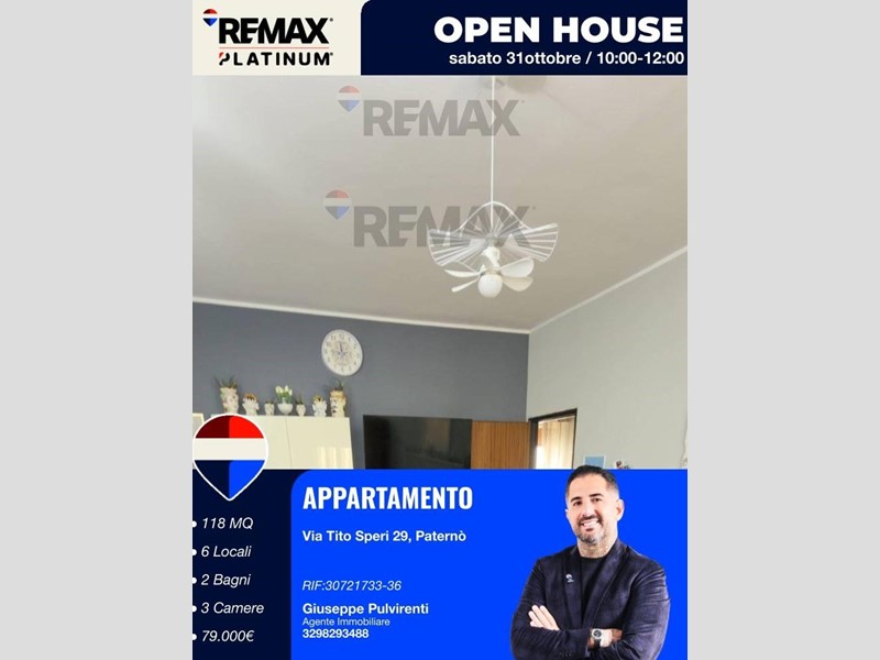 Appartamento in Vendita a Paternò, 79'000&euro;, 118 m²