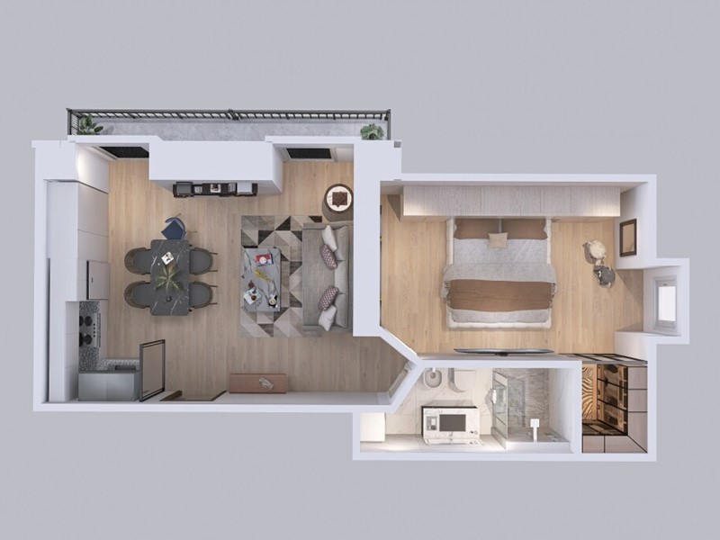 Trilocale in Vendita a Genova, zona Foce, 188'000&euro;, 65 m²