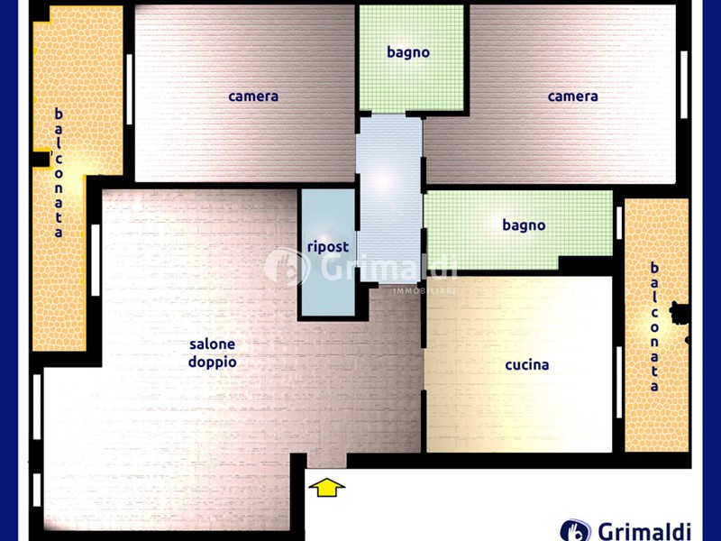 Quadrilocale in Vendita a Milano, 468'000&euro;, 118 m², con Box