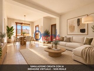 Quadrilocale in Vendita a Poggibonsi, 105'000&euro;, 70 m², con Box