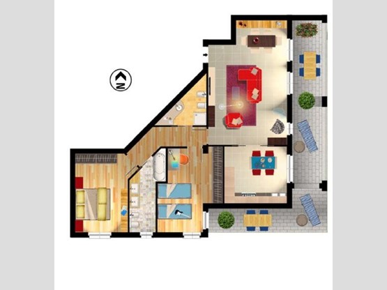 Trilocale in Vendita a Cesano Maderno, 219'000€, 110 m², con Box