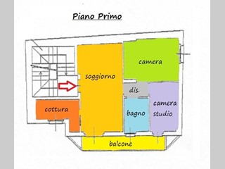 Trilocale in Vendita a Calolziocorte, 79'000€, 62 m²