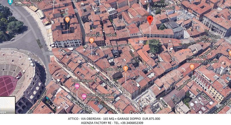 Appartamento in Vendita a Verona, zona Centro Storico, 850'000€, 160 m², arredato