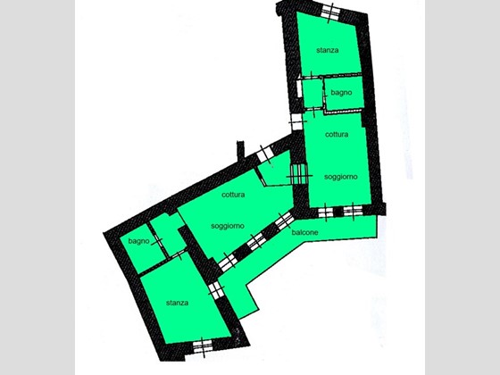 Appartamento in Vendita a Mori, zona Pannone, 205'000€, 100 m²