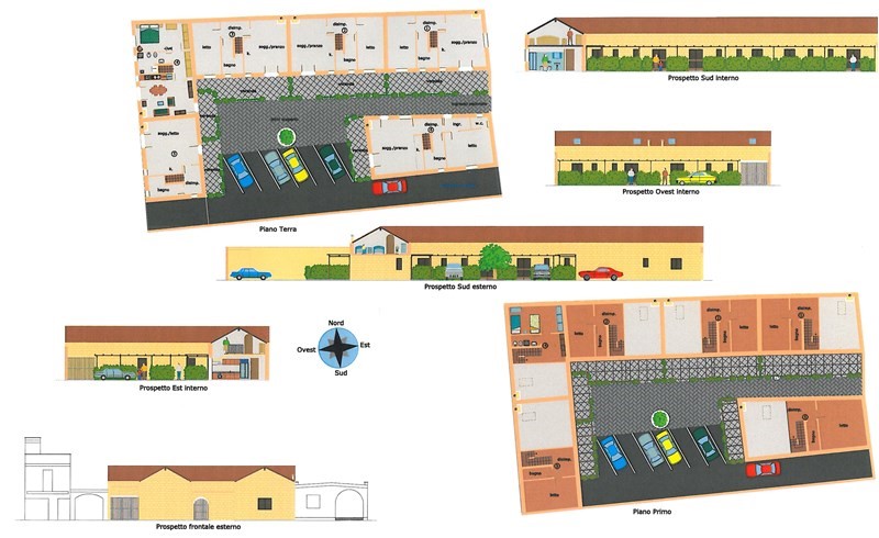 Rustico in Vendita a Novoli, 220'000€, 450 m²