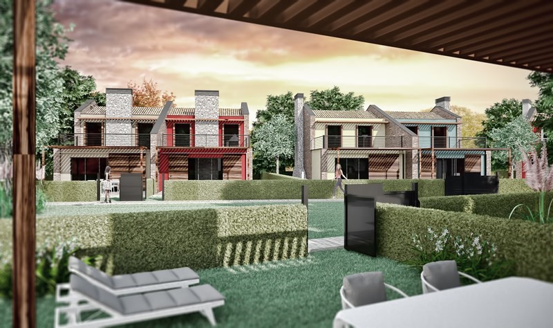 Villa bifamiliare in Vendita a Fidenza, zona santa margherita, 265'622€, 133 m²