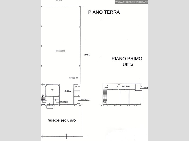 Capannone in Vendita a Pisa, zona Ospedaletto, 255'000€, 460 m²