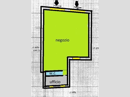 Negozio in Vendita a Monterotondo, zona centro, 90'000€, 130 m²