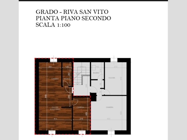 Bilocale in Vendita a Grado, zona Porto, 140'000€, 53 m², arredato