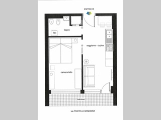 Bilocale in Affitto a Latina, zona centro, 500€, 34 m², arredato
