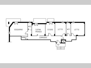 Quadrilocale in Vendita a Catanzaro, 135'000&euro;, 120 m², con Box
