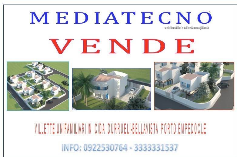 Villa in Vendita a Porto Empedocle, zona Villaggio Bellavista, 120 m²