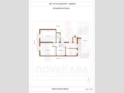 Trilocale in Vendita a Messina, zona Centro, 160'000€, 90 m²