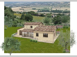 Casale in Vendita a Collazzone, zona Piedicolle, 400'000€, 120 m²