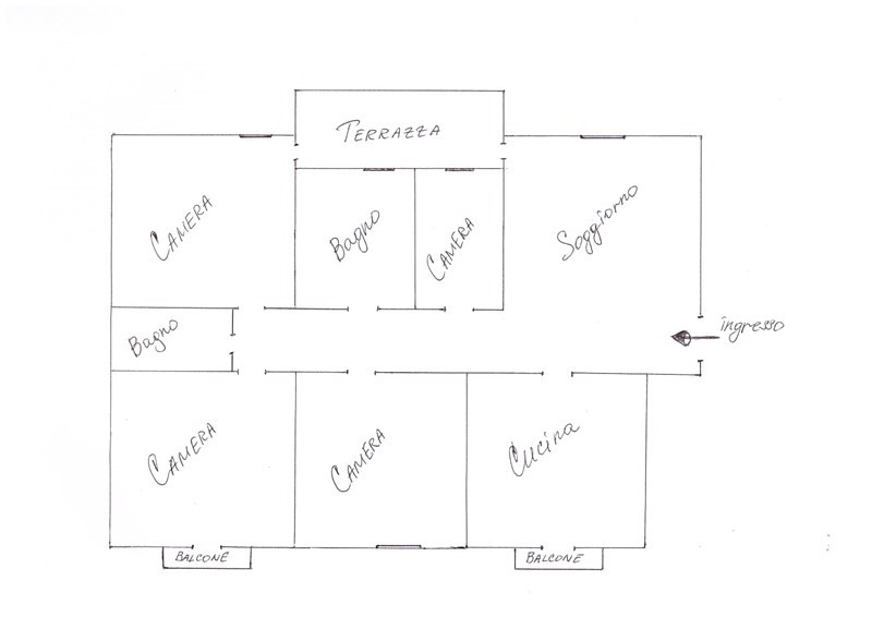 Appartamento in Affitto a Sant'Egidio alla Vibrata, zona centro, 570€, 130 m², arredato, con Box
