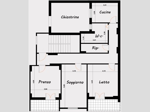 Trilocale in Vendita a Messina, zona centro, 119'000€, 95 m²