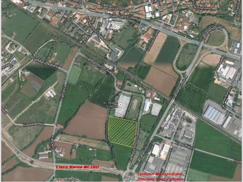 Terreno agricolo in Vendita a Brescia, zona Santa Eufemia, 480'000€, 24450 m²