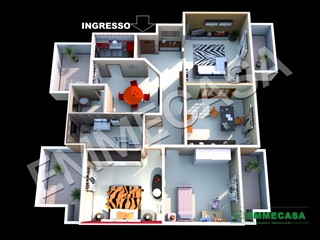 Quadrilocale in Vendita a Valenzano, 140'000€, 115 m²