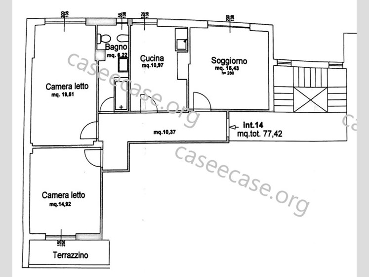 Trilocale in Vendita a Sanremo, zona SANREMO, 115'000€, 77 m²