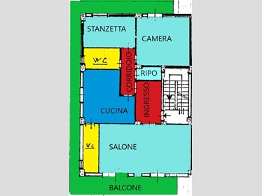Bilocale in Vendita a Capaci, zona via Kennedy 124, 120'000€, 110 m²