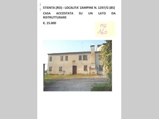 Rustico in Vendita a Stienta, zona zampine, 15'000€, 160 m²