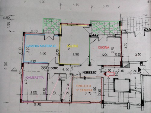 Appartamento in Vendita a Rieti, zona micioccoli, 145'000&euro;, 116 m²