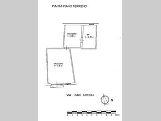 Magazzino in Vendita a Campi Bisenzio, zona San Piero a Ponti, 95'000€, 75 m²