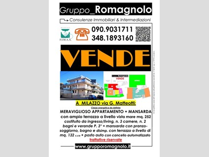 Appartamento in Vendita a Milazzo, zona via giacomo matteotti