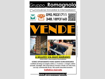 Appartamento in Vendita a Milazzo, zona via maio mariano, 240'000€