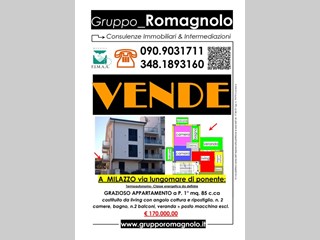 Appartamento in Vendita a Milazzo, zona Lungomare ponente, 170'000€