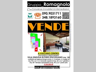 Villa in Vendita a Lipari, zona vulcano centro, 250'000€