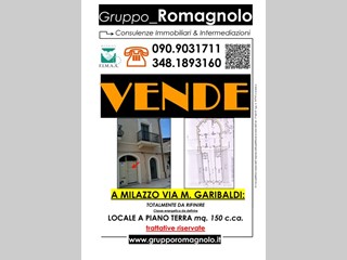 Magazzino in Vendita a Milazzo, zona lungomare garibaldi, 150'000€