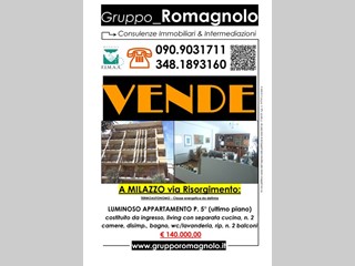Appartamento in Vendita a Milazzo, zona via risorgimento, 140'000€