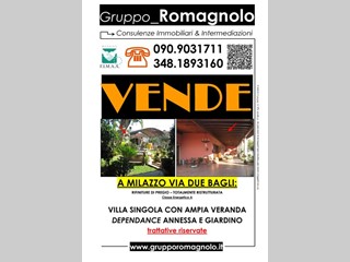 Villa in Vendita a Milazzo, zona via due bagli