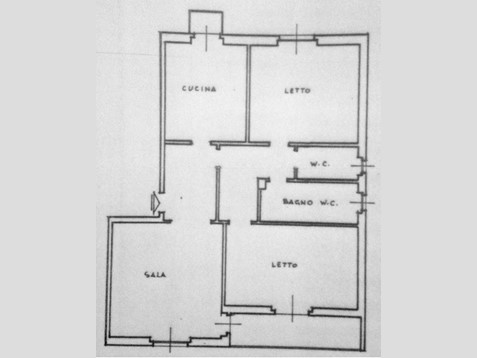 Trilocale in Vendita a Rozzano, zona Quinto De Stampi, 240'000€, 95 m²