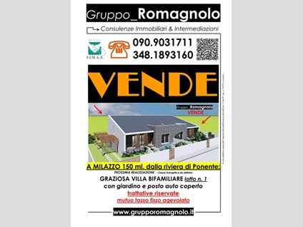 Villa bifamiliare in Vendita a Milazzo