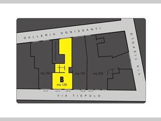 Immobile commerciale in Vendita a Padova, zona Portello, 95'000€, 128 m²